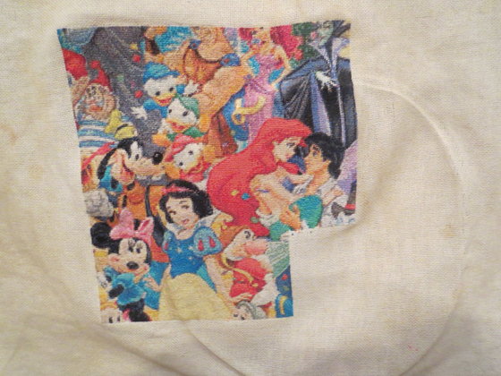 Этап процесса «путешествие по мультфильмам диснея»