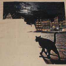 Процесс «Кот в ночном городе»