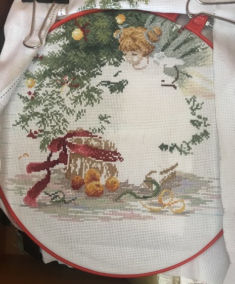 Этап процесса «Новогодняя фея»