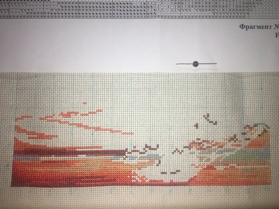 Этап процесса «Оранжевая река»