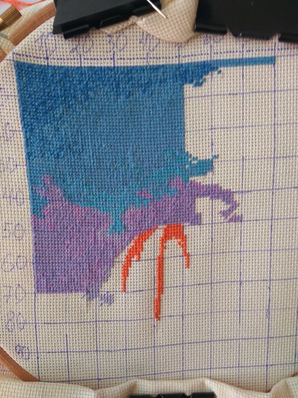 Этап процесса «Парад шаров.»