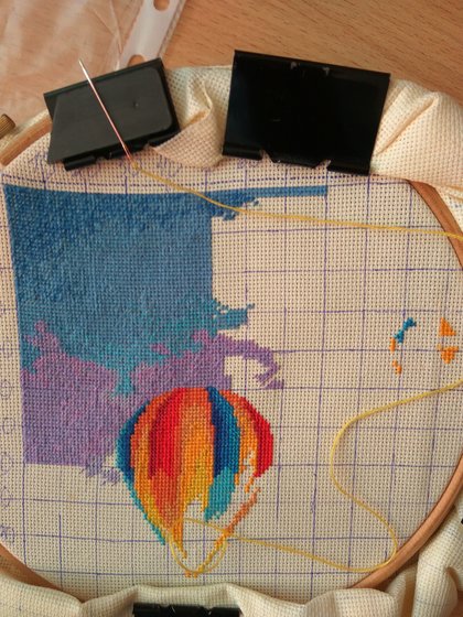 Этап процесса «Парад шаров.»