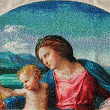 Процесс «Madonna Alba by Raphael»