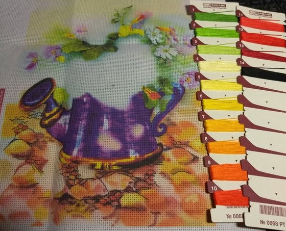 Этап процесса «Садовая лейка от РИОЛИС»