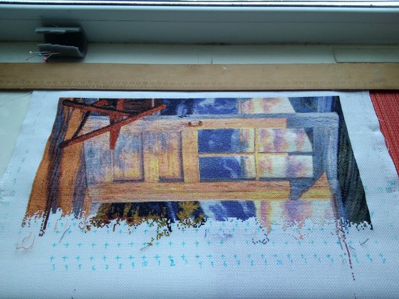 Этап процесса «окно в небо ( Химера)»