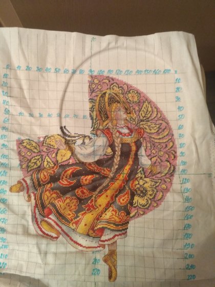 Этап процесса «Хохлама МП-студия»