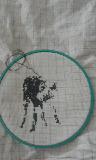 Этап процесса «СЕВЕРНОЕ СИЯНИЕ триптих»