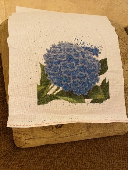 Этап процесса «Гортензии»