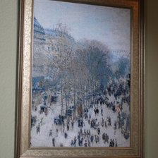 Процесс «"Бульвар капуцинок" Клод Моне»