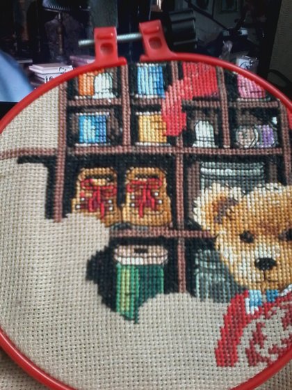 Этап процесса «мишки и пуговицы. дим.»