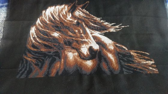 Этап процесса «Лошадь»