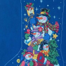 Процесс «Новогодний носочек»