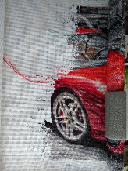 Этап процесса «красный мустанг(химера)»