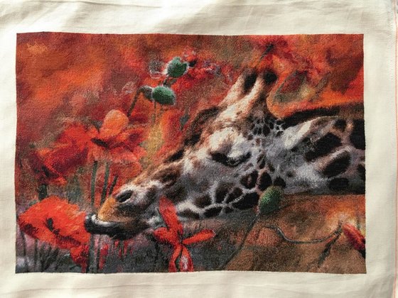 Этап процесса «Как хороши как свежи были маки(рабочее название)»