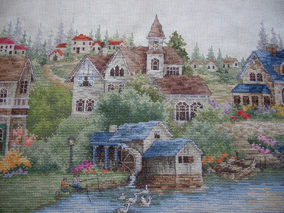 Этап процесса «Зелёная деревенька»