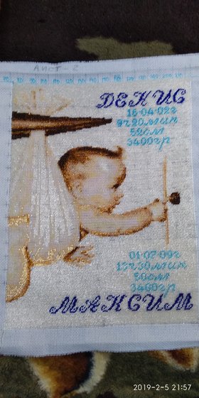 Этап процесса «Метрика детская»