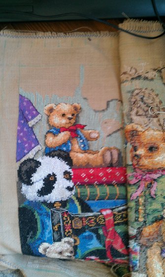 Этап процесса «мишки и пуговицы. дим.»