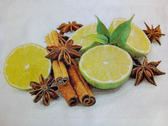 Этап процесса «Лайм с пряностями»