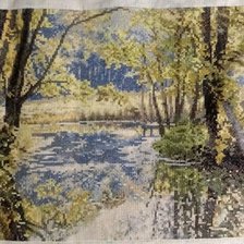 Процесс «Речушка на опушке этап 3»