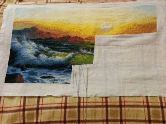 Этап процесса «Море по схеме И.Сумароковой»