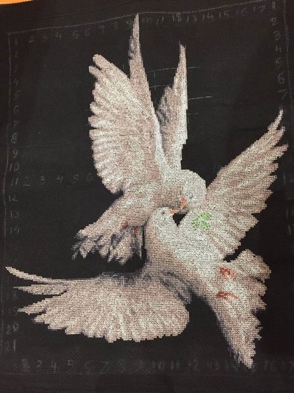 Этап процесса «Моя Голубка»