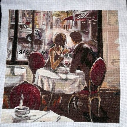 Этап процесса «Завтрак в Париже»