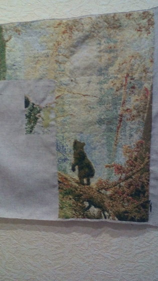 Этап процесса «Утро в сосновом бору»