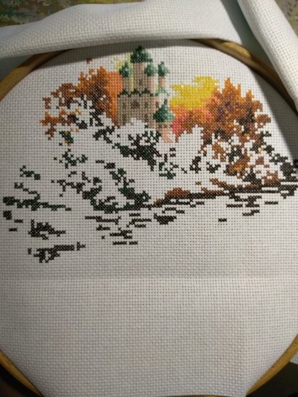 Этап процесса «Вечерний звон от Чудесной иглы»