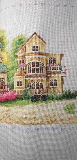 Этап процесса «Сказочный городок»