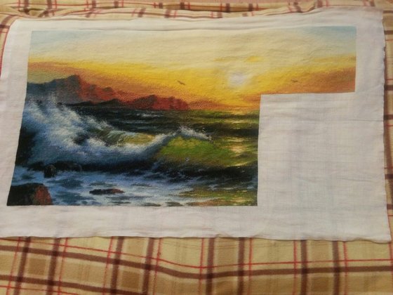 Этап процесса «Море по схеме И.Сумароковой»