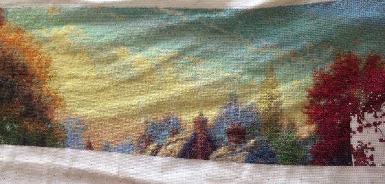 Этап процесса «Схема вышивки «Кинкейд»»