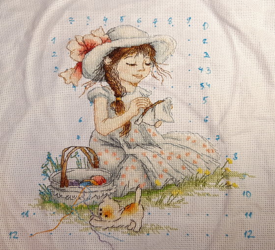 Этап процесса «Повышивать»