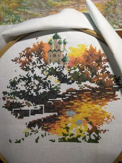 Этап процесса «Вечерний звон от Чудесной иглы»