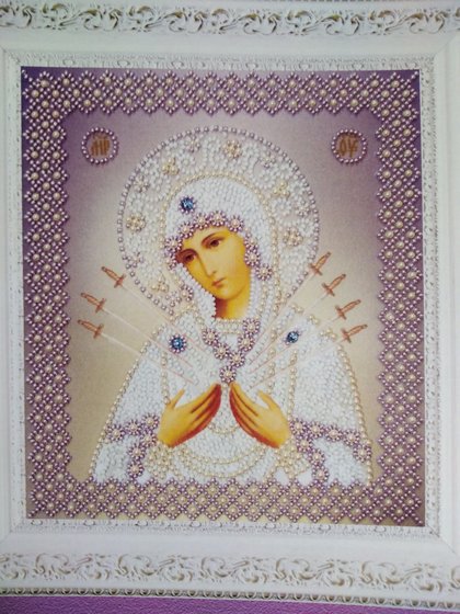 Этап процесса «Икона Божией матери Семистрельная»