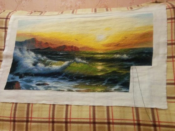 Этап процесса «Море по схеме И.Сумароковой»