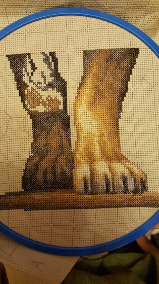 Этап процесса «Волчица»