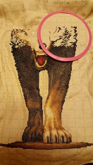 Этап процесса «Волчица»