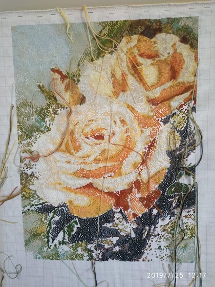 Этап процесса «Розы»