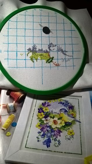 Этап процесса «Птичка- синичка»