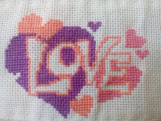 Этап процесса «Отдыхалочка "Сердечки"»