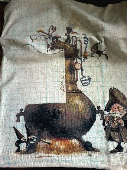 Этап процесса «самогонщики.nimue.»