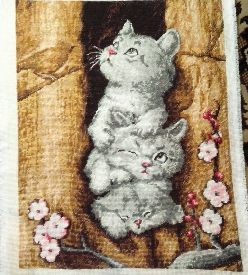 Этап процесса «Отдыхалочка "Коты- охотники"»