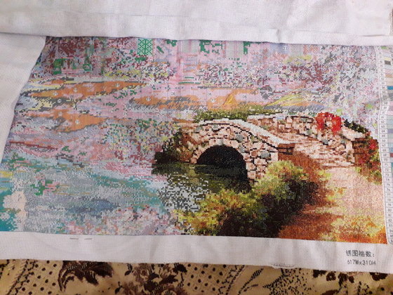 Этап процесса «Японский сад.»