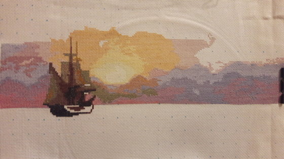 Этап процесса «вечер на море»