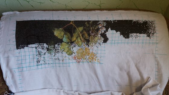 Этап процесса «корзина фруктов с животными»