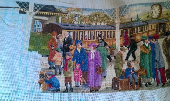 Этап процесса «прибытие поезда или на перроне.»