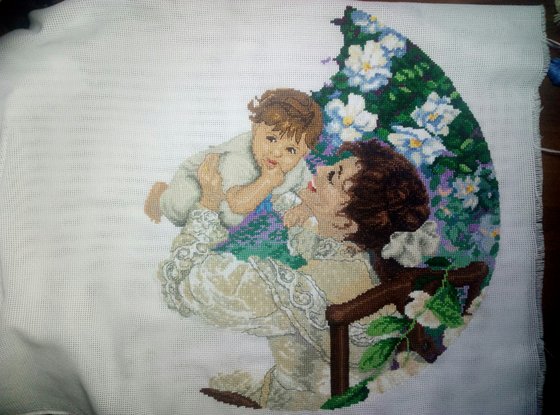 Этап процесса «Мамина радость»