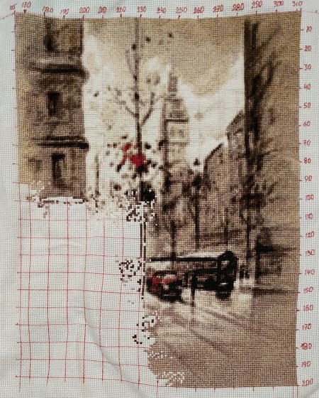 Этап процесса «Городские зарисовки»