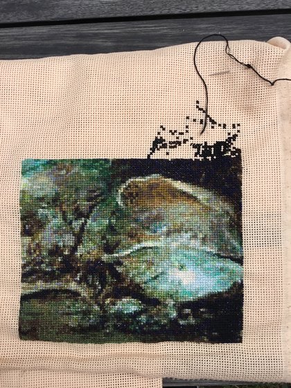 Этап процесса «Hans Zatzka Pearls of the Sea»