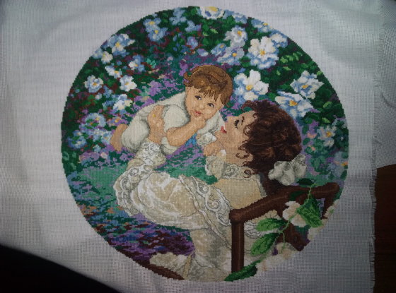 Этап процесса «Мамина радость»